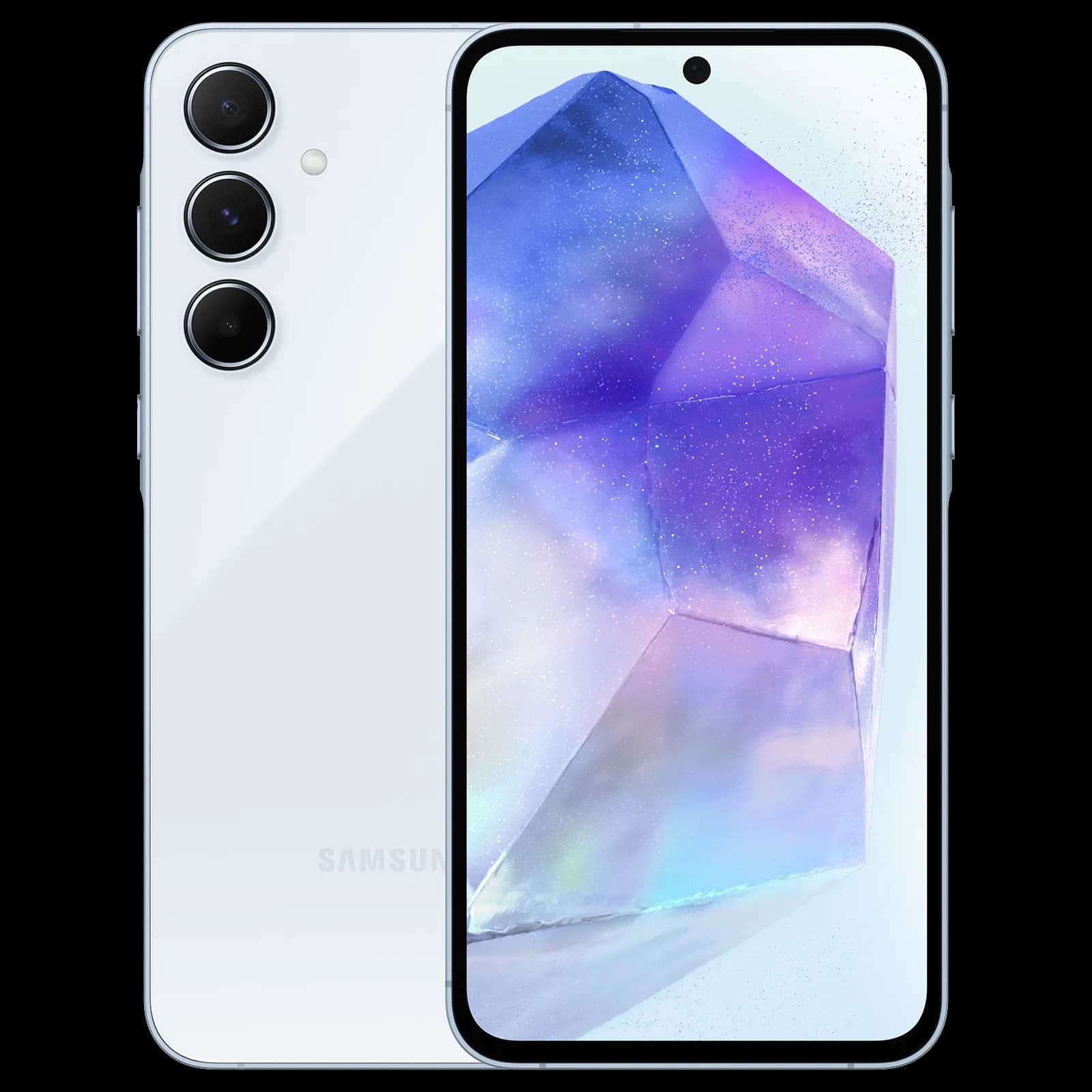 Samsung Galaxy A55 256 GB Blauw — Zo goed als nieuw · Met BTW