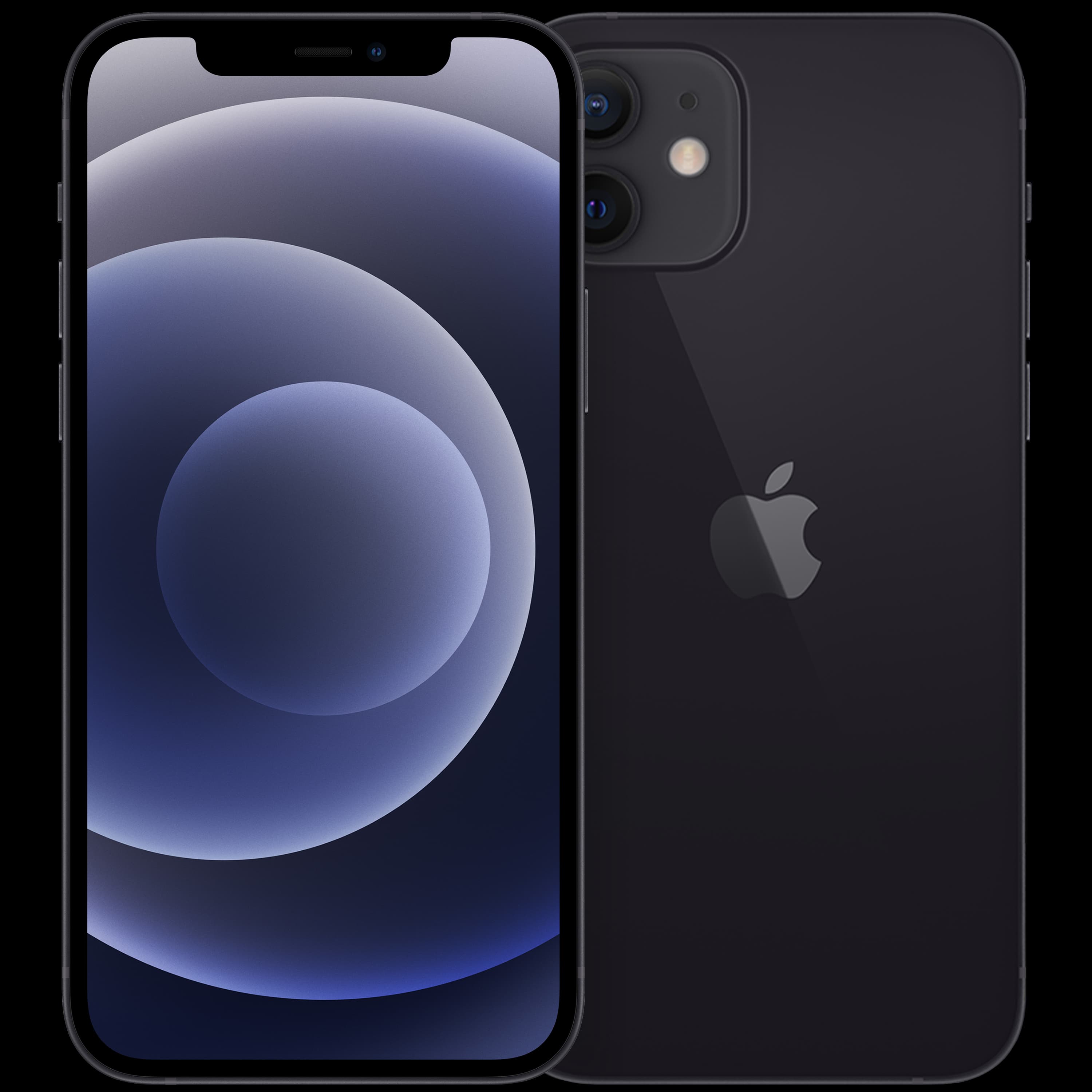 iPhone 12 64 GB Zwart — Licht gebruikt · Marge