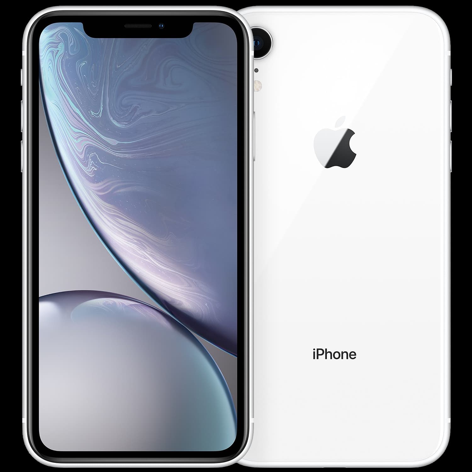 iPhone XR 64 GB Wit — Licht gebruikt · Met BTW