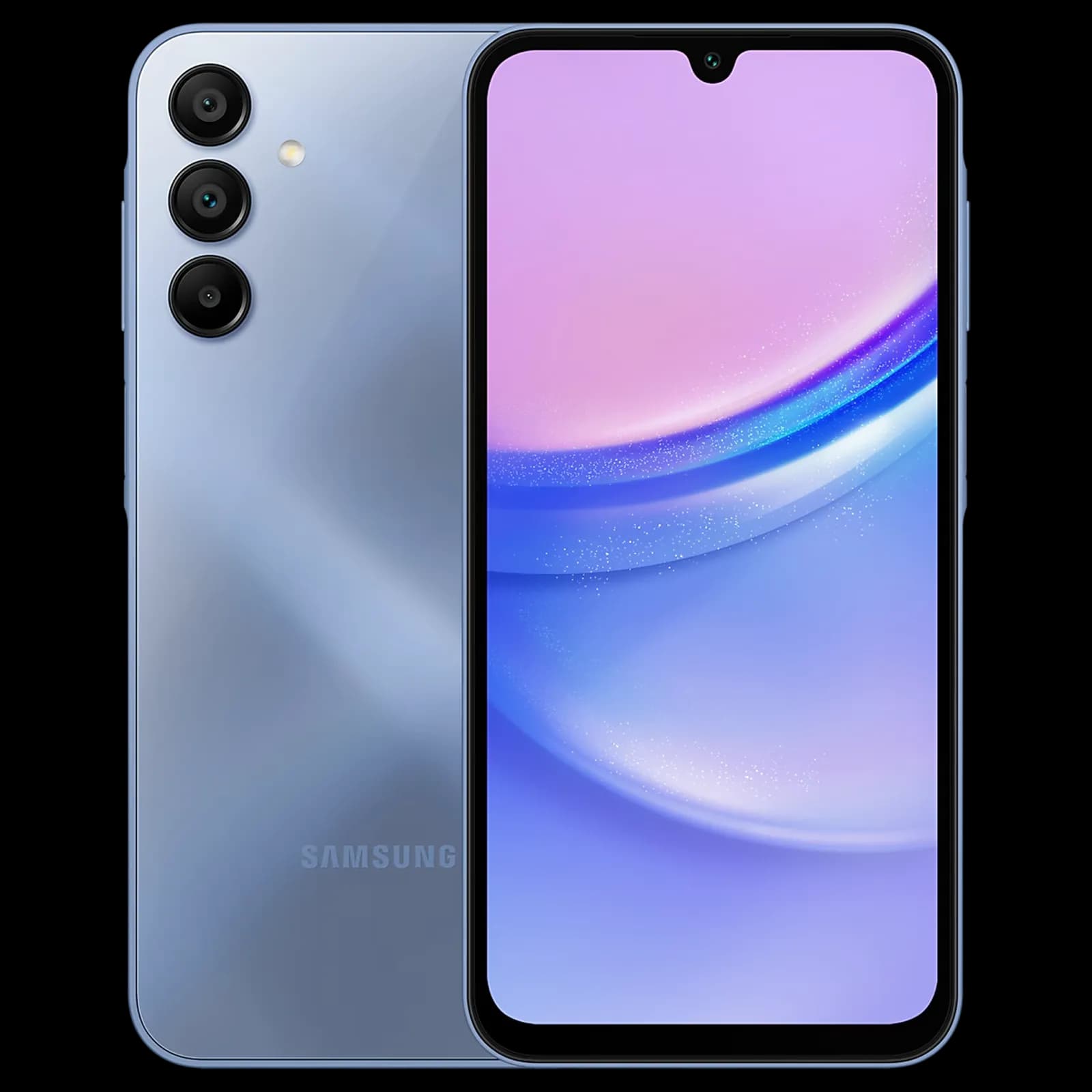 Samsung Galaxy A15 128 GB Blauw — Licht gebruikt · Met BTW