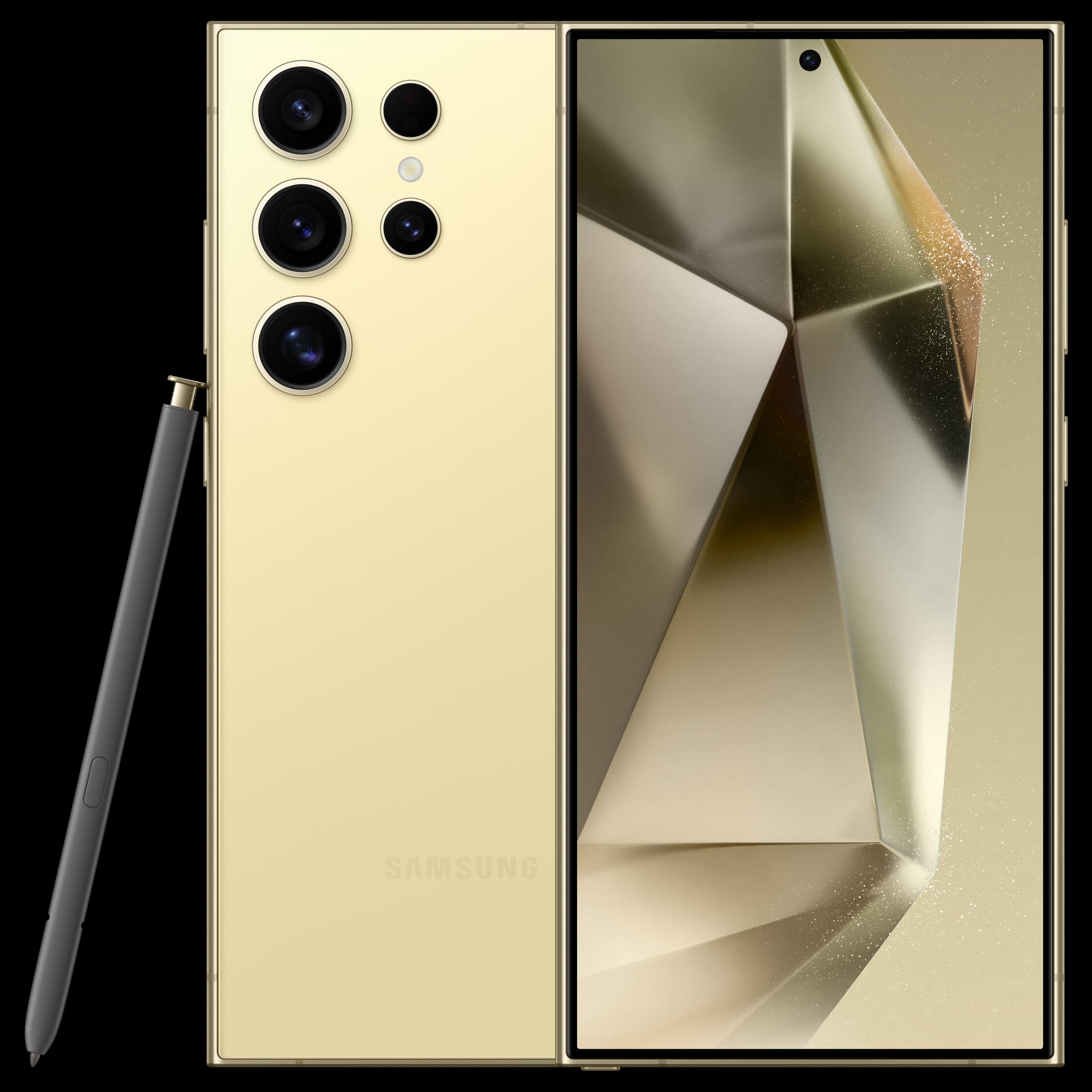 Samsung Galaxy S24 Ultra 256 GB Geel — Licht gebruikt · Marge