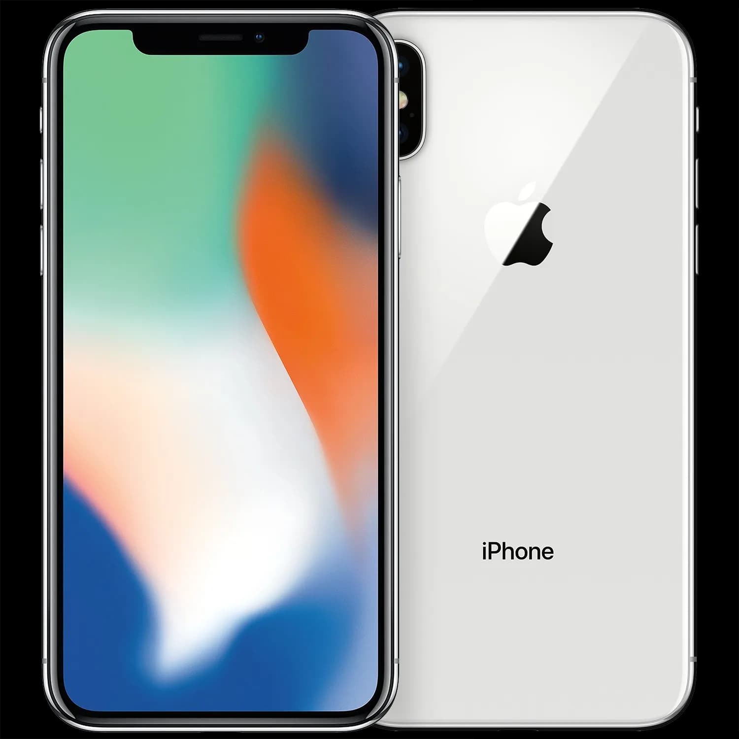 iPhone X 64 GB Zilver — Zo goed als nieuw · Met BTW