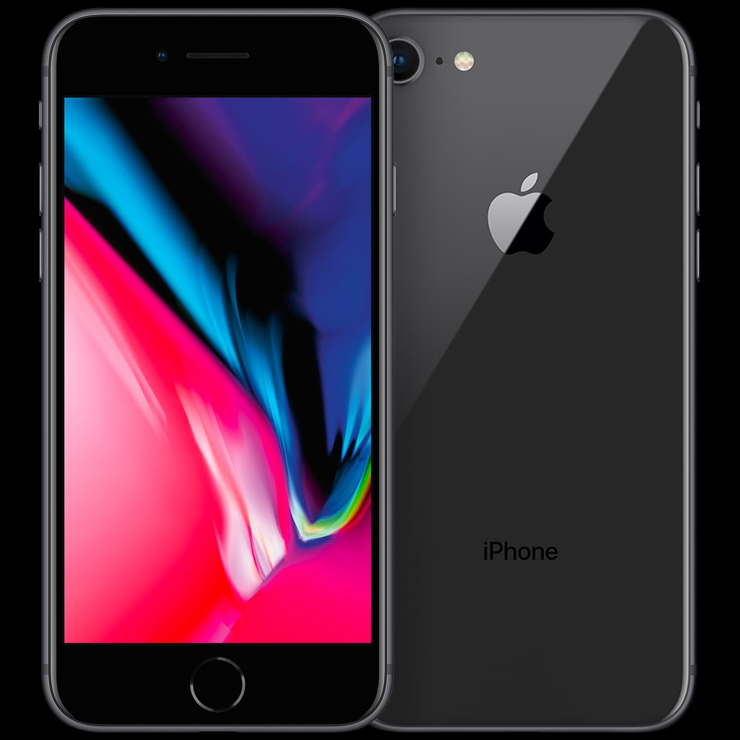 iPhone 8 64 GB Zwart — Zo goed als nieuw · Marge