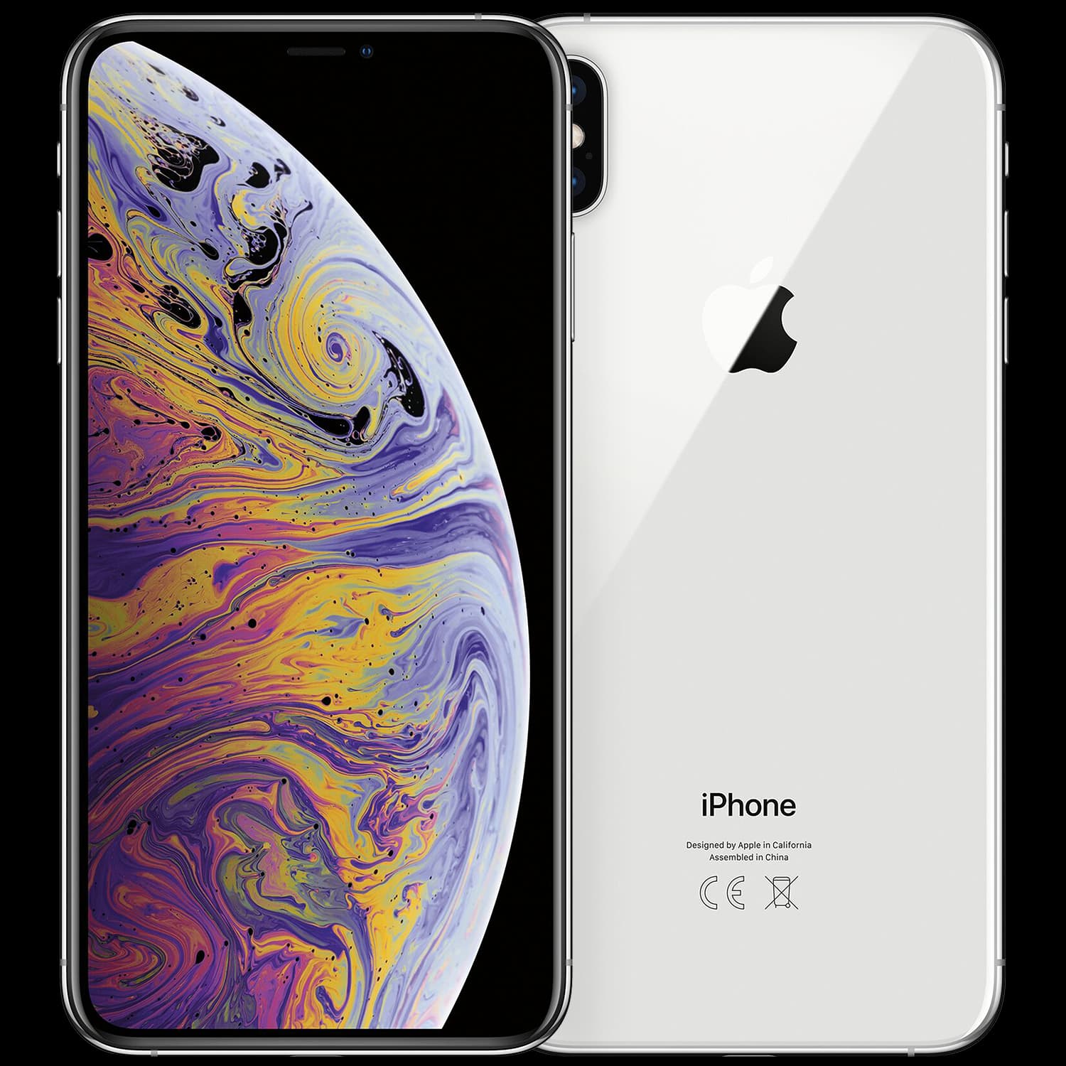 iPhone XS Max 64 GB Zilver — Licht gebruikt · Met BTW